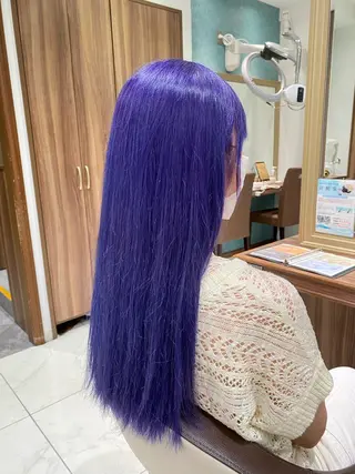 ロング カラー 竹下 勝也のヘアスタイル