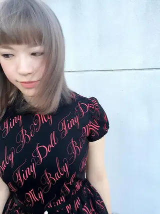 ミディアム カラー Lobec本山 吉村 勇樹のヘアスタイル