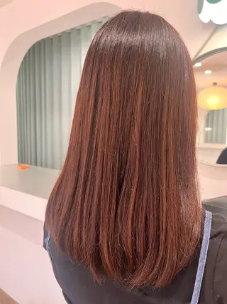 ロング 武村美咲/ 暖色/艶カラーのヘアスタイル