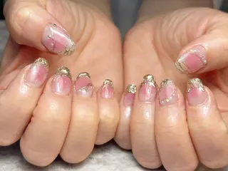ネイル La vie mi nailニュアンスのネイルデザイン