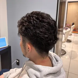 パーマ メンズ 🫧透明感カラー🫧 mana🫧のヘアスタイル