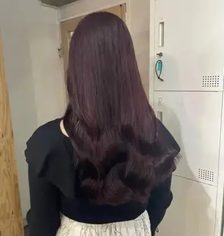 セミロング 艶感と髪質改善 sotaのヘアスタイル