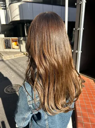 セミロング カラー BARBES TOKYO SOUTH所属・🤎💇🏻‍♀️✨ /万尋　マヒロのヘアスタイル