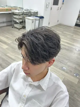 メンズ メンズ美容室 難波北川司のヘアスタイル