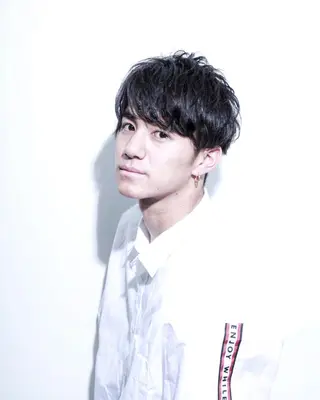 パーマ メンズ 髪質改善/イルミナ/ 城崎のヘアスタイル