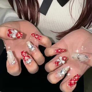 ネイル momochick所属・momochick_ Aoiのネイルデザイン