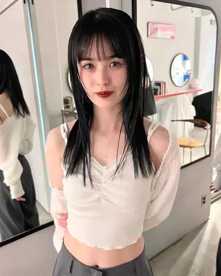 ミディアム カラー 丹治 一輝ボブ/ショートのヘアスタイル