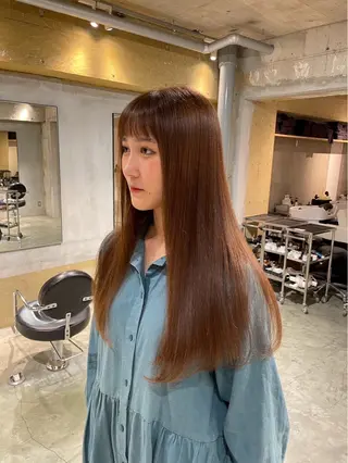 ロング カラー mitbytree吉祥寺所属・髪質改善/透明感カラ ー/Atsukoのヘアスタイル