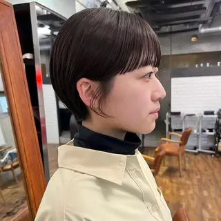 ショート ENIEN MAKE’S 立川所属・ミカ💫レイヤー/ メンズ/透明感カラーのヘアスタイル