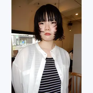 ショート DENhairdesign所属・おざき ともかのヘアスタイル