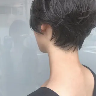 ショート カラー ヘアアレンジ Kawaguchi Arisaのヘアスタイル