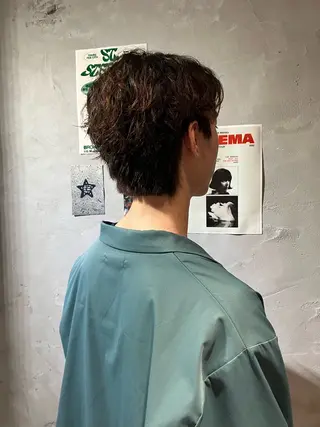 ショート パーマ door white hideのヘアスタイル