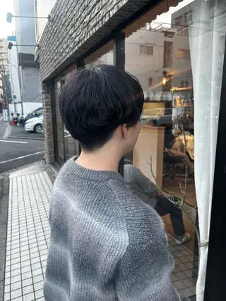 パーマ メンズ 🍒サクラ🍒 /透明感カラー/艶髪のヘアスタイル