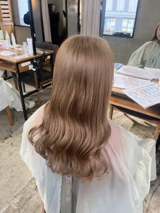 ロング カラー 赤熊 咲良 🦔ྀིのヘアスタイル