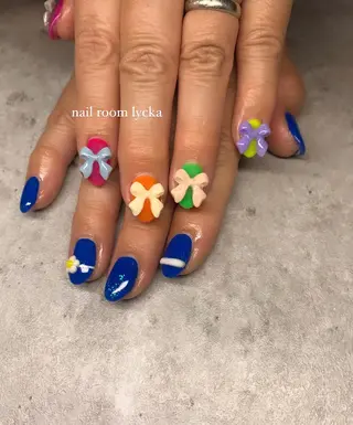 ネイル ﾈｲﾙﾙｰﾑﾘｯｶ 𝐦𝐚𝐲𝐮のネイルデザイン