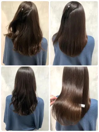 ロング 満足度⭕️縮毛矯正師 谷口にお任せを👍のヘアスタイル