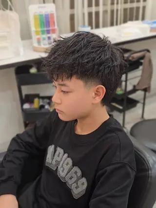 メンズ ショート Lapis 名古屋駅前店所属・LEN名古屋/パーマ 海外ヘア/メンズ特化のヘアスタイル