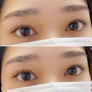 マツエク・マツパ アイブロウ スタジオAZ所属・jasmine yamashitaのマツエク・マツパデザイン