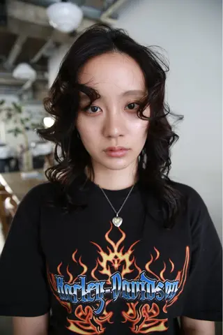 パーマ 艶カラー🎀メンズ ショートasunaのヘアスタイル