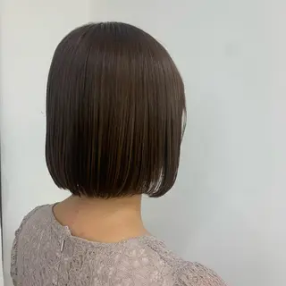 美髪縮毛矯正🫧 艶カラー/スズカのヘアスタイル