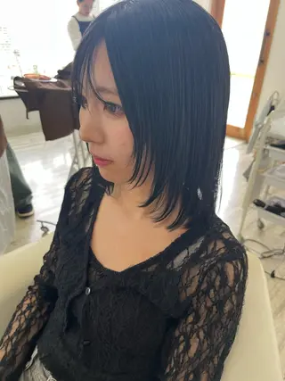 ミディアム 髪質改善 東加古川直樹専用のヘアスタイル