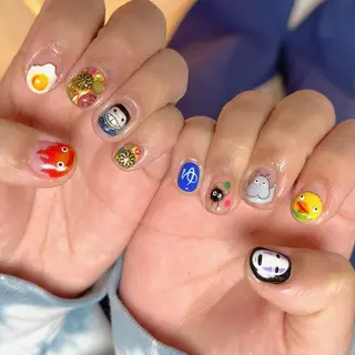 ネイル OKIKA所属・【OKIKA】 らん🦖🌈🧡のマツエク・マツパデザイン