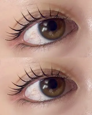 マツエク・マツパ eye.mor.藤が丘店所属・eye mor.野村 有羽のマツエク・マツパデザイン