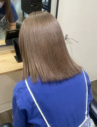 ミディアム モテるブラウンカラー の達人Tomoyaのヘアスタイル