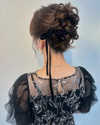 ヘアアレンジ 大人可愛いヘアメイク 💋🧚‍♀️しずかのヘアスタイル