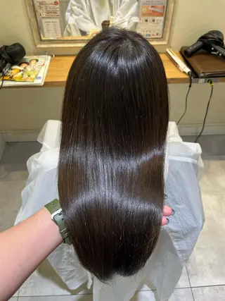 ロング カラー BLENDby happiness所属・KAORU/絹髪 /髪質改善/奈良のヘアスタイル