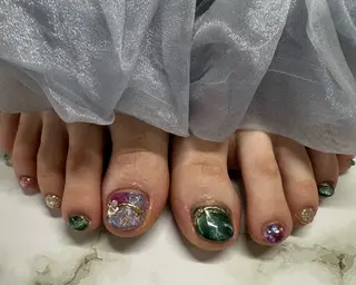 ネイル AOAQUA SHIORIのネイルデザイン