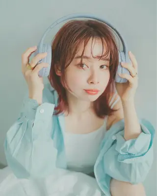 ミディアム 吉原 由菜のヘアスタイル