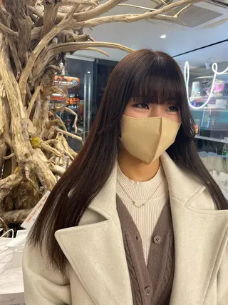 ロング カラー 🧁はるひ/ ZEST八王子🟡のヘアスタイル