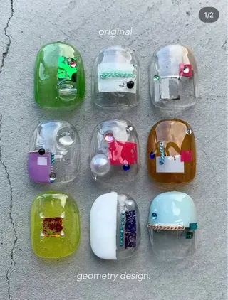 ネイル Nail's by　JESSIE所属・JESSIE RIKOのネイルデザイン