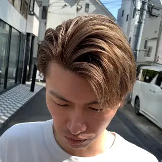 ショート カラー メンズ メンズ特化美容師/ 藤戸 椋のヘアスタイル