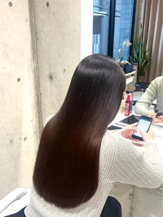 ロング nagi所属・透明感／髪質改善 ／ りかのヘアスタイル