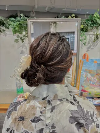 ミディアム ヘアアレンジ お呼ばれヘア/ ライブ参戦ヘア/沙来のその他イメージ