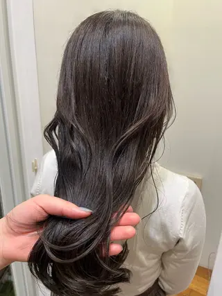 セミロング カラー 暖色カラー/似合わせ カット/名古屋/辻のヘアスタイル