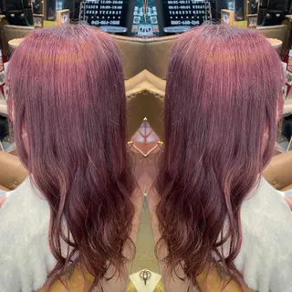 ロング カラー 👑派手髪/カット 👑ANRYのヘアスタイル