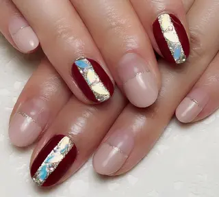 ネイル ラウバイマノマノ なかざとのネイルデザイン