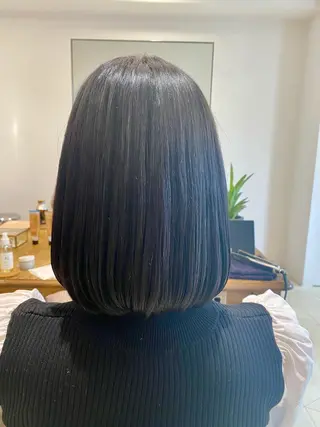 ミディアム 大倉 未波のヘアスタイル