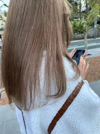 ロング カラー Joule銀座 石山あやのヘアスタイル