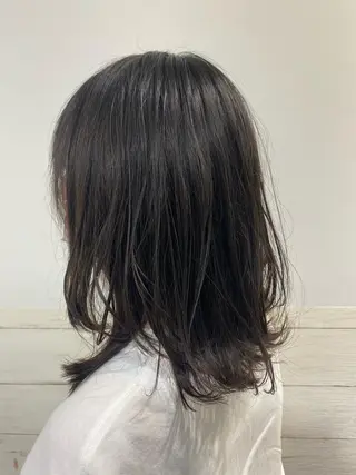 ミディアム カラー ✨髪質改善特化✨ HAJIMEのヘアスタイル
