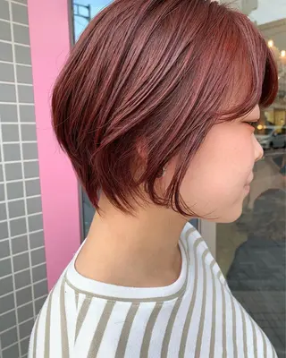 ミディアム カラー DiMPlE  ディンプル所属・🌸スタイリスト 山浦美恵のヘアスタイル