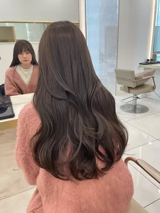 ロング カラー 三尾 拓優のヘアスタイル