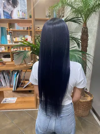 カラー みやもと みくのヘアスタイル