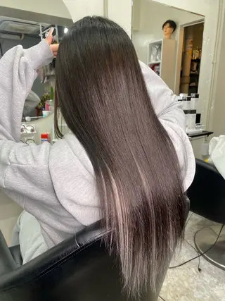 ロング カラー 魅力引き出しヘア🐾 るくものヘアスタイル