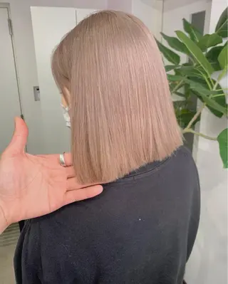 ショート 韓国風/髪質改善 赤み消し✨junkiのヘアスタイル