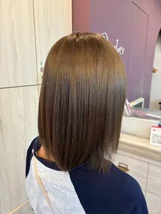 ミディアム カラー 💜モデル大募集💜 松下のヘアスタイル