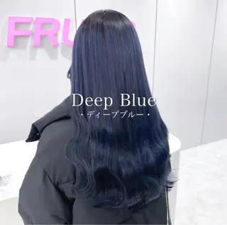 ロング カラー ヘアアレンジ メンズ 🦋重くない暗髪🦋 Hana🦋のヘアスタイル